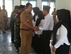 Camat Bunguran Barat Lantik 5 Anggota BPD Selaut periode 2019-2025