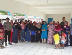 Babinsa Pian Tengah Pastikan Penyerahan PKH Diwilayah Binaannya Kondusif