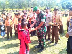 Danramil 03/Sedanau Harap Gerakan Pramuka Jadi Penguat Keutuhan NKRI