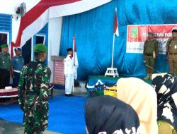 Anggota Koramil 03/Sedanau Jadi Danup Pengukuhan Paskibra di Bunguran Barat