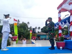 Upacara Penaikan dan Penurunan Bendera HUT RI ke 74 di Bunguran Barat Sukses