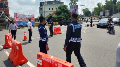 Jembatan II Dompak Ditutup, Dishub Tanjungpinang Lakukan Rekayasa Lalu Lintas