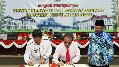 APBD-P Kepri 2019 Disahkan Senilai Rp3,8 Triliun