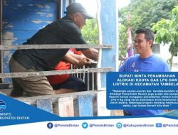 Bupati Bintan Minta Kaji Kebutuhan Gas LPG 3 Kg di Tambelan