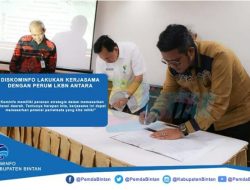 Kominfo Bintan Kerjasama dengan Perum LKBN Antara