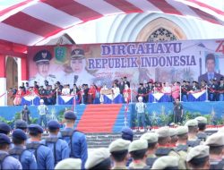 Perdana, Pemkab Natuna Gelar Upacara HUT RI ke 74 di Masjid Agung NGU
