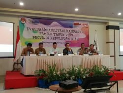 KPU Kepri Gelar Evaluasi Fasilitasi Kampanye Pemilu 2019