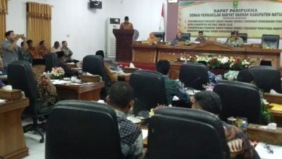 APBD-P Natuna 2019 Resmi Diketok, Terjadi Peningkatan Rp 178 Milyar