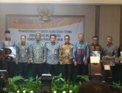 Rapat Forkopimda Vidcon, Pemko Tanjungpinang Berikan Paket Sembako