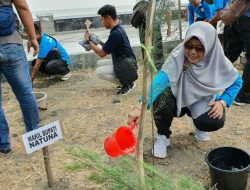 Tanam Cemara, Wabup Natuna Ikut Hijaukan Kota Tegal