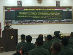 Dandim 0318/Natuna Minta Apkowil Proaktif Hadapi Tantangan Globalisasi