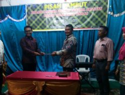 Koramil 03/Sedanau Harap Camat Pengganti Bukhary Dapat Bersinergi dengan TNI-POLRI