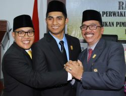 Andes, Ganda dan Jarmin Resmi Pimpin DPRD Natuna 5 Tahun Kedepan