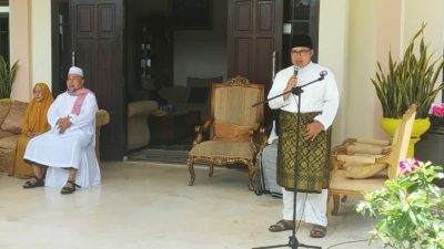 Usai Dilantik Jadi Wakil Ketua I DPRD Natuna, Daeng Ganda Syukuran