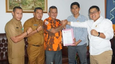 MPC Pemuda Pancasila Sowan Pimpinan DPRD Natuna