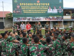 Tutup TMMD ke 106 di KKA, Danrem 033/WP Ajak TNI Manunggal bersama Rakyat