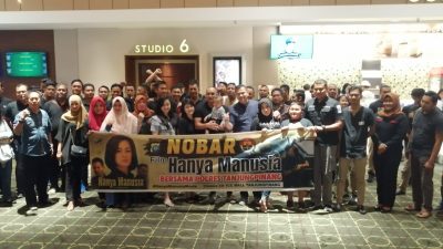 Polres Tanjungpinang Gelar Nobar Film Hanya Manusia