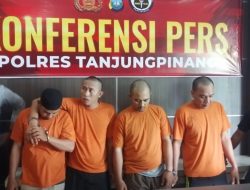 Empat Perampok Nasabah Bank Tanjungpinang Berprofesi Nelayan