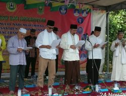 Dandim dan Jajaran Koramil 03/Sedanau Hadiri Tabligh Akbar di Ponpes Madinatunnajah Binjai