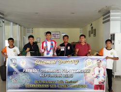 PSTI Sambut Kepulangan Patriot Olahraga Sepak Takraw Kepri
