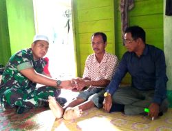 Babinsa Ini Santuni Warga Binaannya Penderita Penyakit Kusta Selama 16 tahun