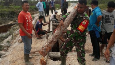 Masyarakat Berharap Jalan dan Jembatan Trans Batubi-Kelarik Dibangun Permanen