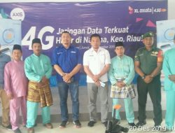 Koramil 03/Sedanau Apresiasi Diskominfo Perkuat Jaringan 4G di Mekar Jaya