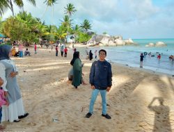 Libur Tahun Baru 2020, Pengunjung Pantai Batu Kasah Natuna Membludak