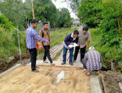 PDTI Lingga Bersama PLD Sertifikasi Pembangunan di Desa Sunggai Besar