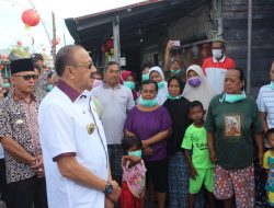 Sambangi Warga Penagi, Hamid Rizal : Masyarakat Jangan Lagi Merasa Cemas soal Virus Corona