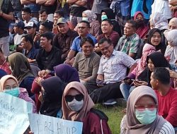 Jajaran Komisi III DPRD Ikut Suarakan Aspirasi Rakyat Natuna Melalui Aksi Damai