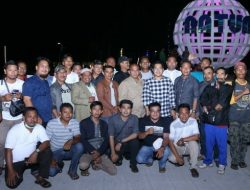 Daeng Ganda, Wan Aris dan Erwan Hadiri Peringatan HPN ke 74 Natuna