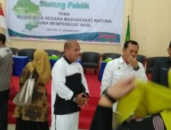 Ketua Komisi I, Wan Aris : Warga Natuna Sudah Pasti Cinta NKRI