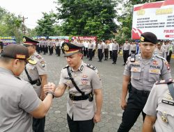 Kapolres Tanjungpinang Pimpin Sertijab Kasat Reskrim dan Tiga Kapolsek