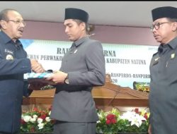 Bupati Beri PR kepada DPRD untuk Bahas 5 Ranperda Natuna 2020