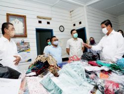 Produksi Masker, Isdianto Apresiasi UMKM