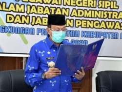 Bupati Natuna Rotasi Pejabat Ditengah Covid-19