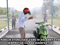 Polres Lingga Siapkan Bilik Sterilisasi Covid-19