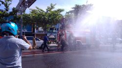 Satpol PP Lakukan Penyemprotan Disinfektan di Wilayah Tanjungpinang Barat dan Tanjungpinang Timur (10)