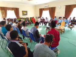 Pemkab Lingga Rapat Koordinasi Bersama Tim Percepatan Penanganan COVID-19