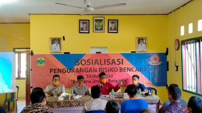 BPBD Lingga Sosialisasi Resiko Bencana