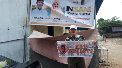 Relawan INSANI Batam Kenalkan Isdianto-Suryani dari Rumah ke Rumah