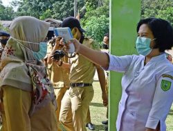 Sosialisasi New Normal dan Proses Penerbitan Sertifikat Lahan Transmigrasi, Wabup Ngesti Kunker ke Batubi