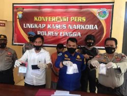 Satres Narkoba Polres Lingga Ungkap Kasus Narkotika