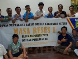 Reses Anggota DPRD Natuna Syaifullah di Desa Setumuk