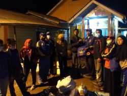 Satu Unit Rumah Diterjang Gelombang di Pulau Penyengat, Tagana Langsung Antar Bantuan