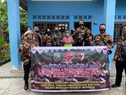 HUT FKPPI ke-42, Pengurus Wilayah Kepri Santuni Purnawirawan TNI/Polri