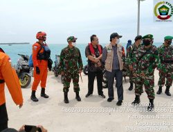 Jajaran Koramil 08/Pulau Laut Sambut Rombongan Kapusdatin Diwilayahnya