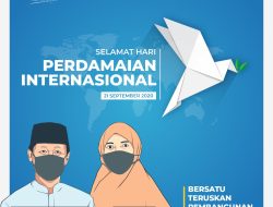 Momentum Hari Perdamaian Dunia, Isdianto Ajak Wujudkan Pilkada Damai