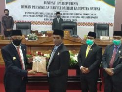 Hamid Rizal Sampaikan Pidato Pengantar Nota Keuangan APBD Natuna 2021